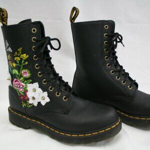 Dr Martens SZ 8 1490 Bloom Leather Mid-Calf Boots